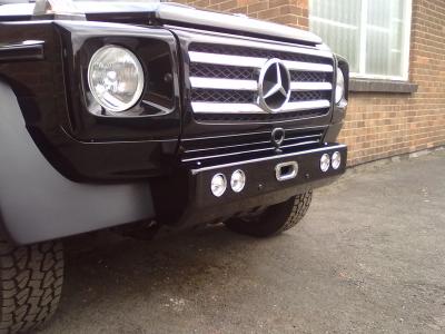 Shortie front bumper .....now finished and wired up....: )