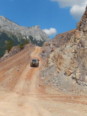 Off to the summit